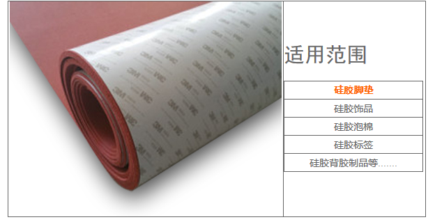 適用于硅膠飾品、硅膠泡棉等